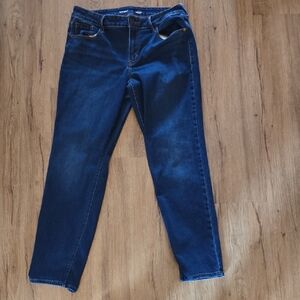 Deep Indigo Women's Straight Leg Jeans